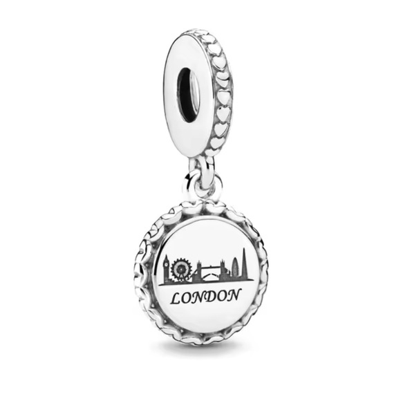 NWOT London Skyline Silver Dangle Charm Sterling Silver 925 - Picture 1 of 7